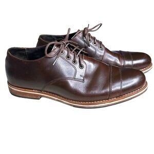 Helm Men’s Bradley Cap Toe Oxford Shoes. Size 10 M